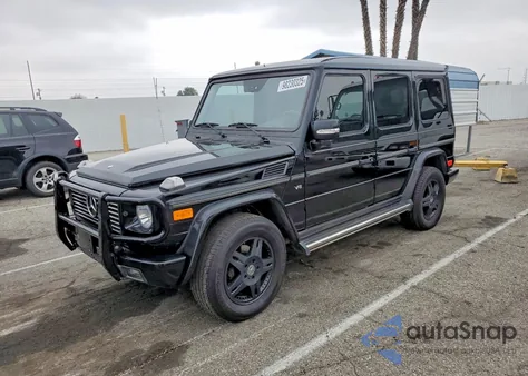 2003 Mercedes-Benz G 500 z USA, uszkodzony, nr VIN WDCYR49E73X140437